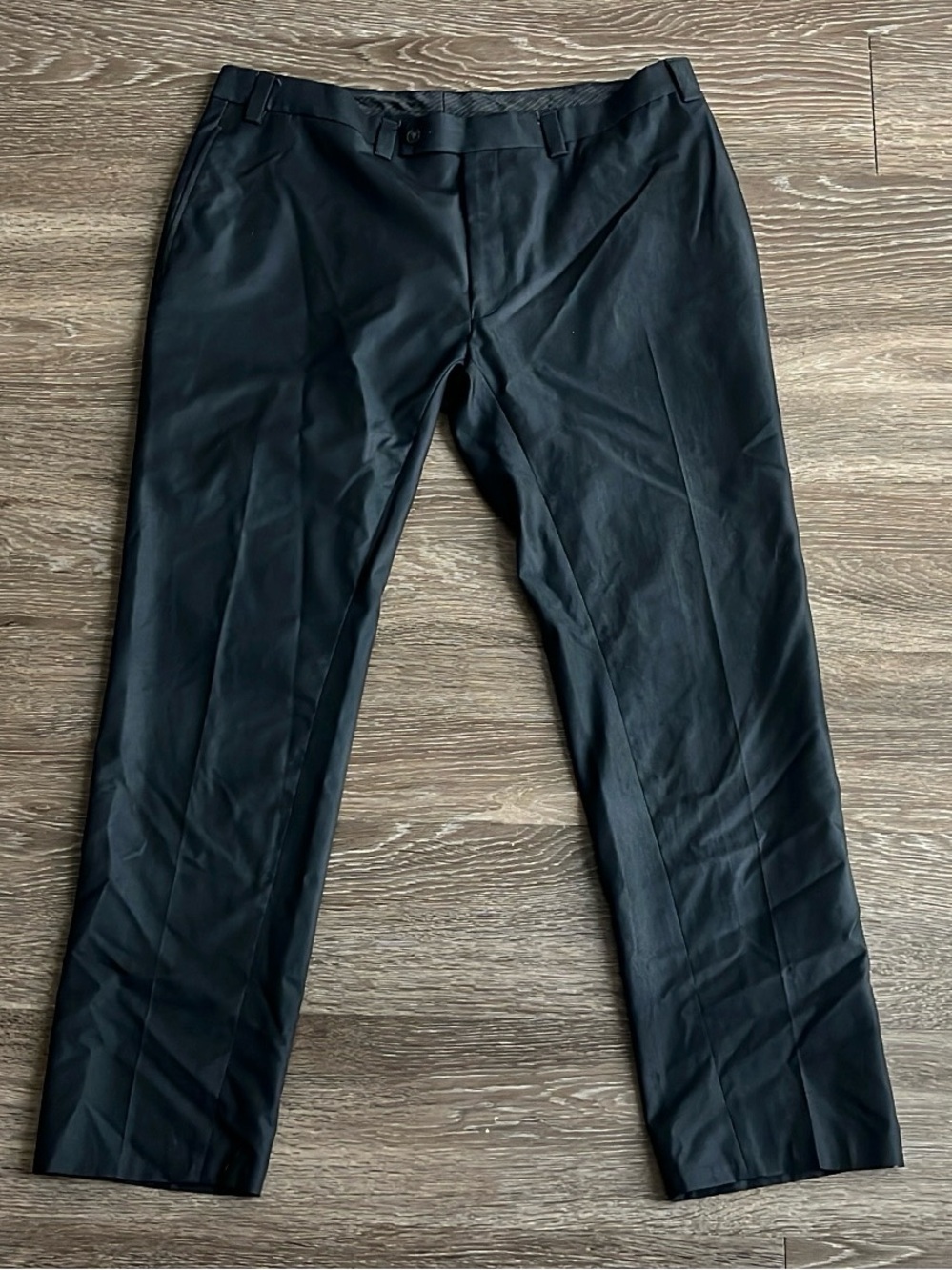 Calvin Klein Black Men’s Dress Pants - Slim Tailored Trousers